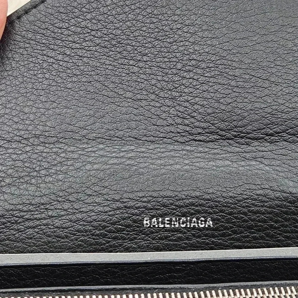 Balenciaga Paper Mini Leather  Long Wallet - Picture 12 of 16